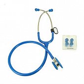Стетоскоп Amrus (Амрус) 04-АМ410 Premium медицинский двухсторонний терапевтический, синий, Амрус Энтерпрайзес