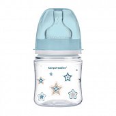 Canpol (Канпол) бутылочка пластиковая EasyStart Newborn антиколиковая с широким горлом с рождения, 120 мл белая, Канпол
